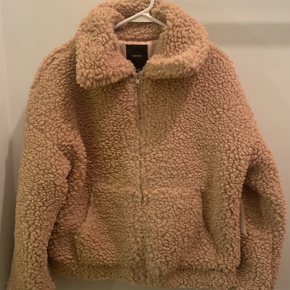 Teddy Coat - New with Tags - Fuzzy, Cozy Jacket